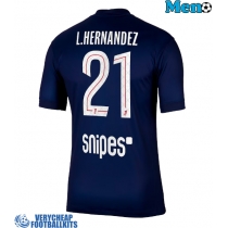 Paris Saint-Germain Lucas Hernandez #21 Replica Home Shirt 2025-26 Short Sleeve